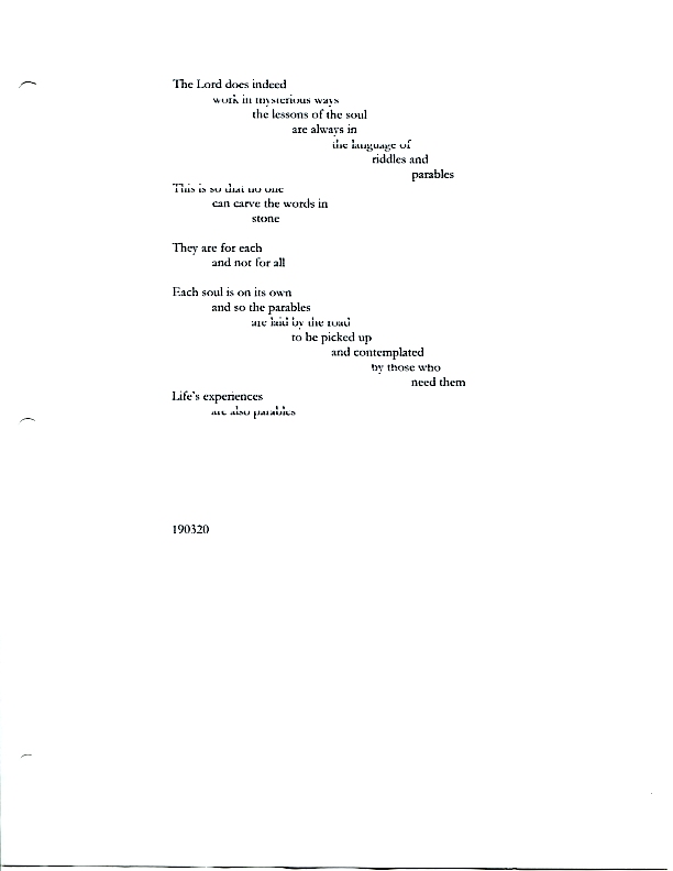 John WorldPeace Poems 2019